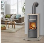 Hark Opera-B Kachel Kaminofen 7 kW Creme – Bild 3