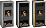 Wamsler Yuna Kaminofen 6 kW Stahl Naturstein – Bild 10
